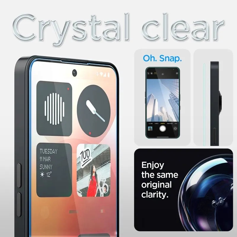 Spigen GLAS.TR EZ FIT – Grūdintas stiklas skirtas Nothing Phone 3a / 3a Pro