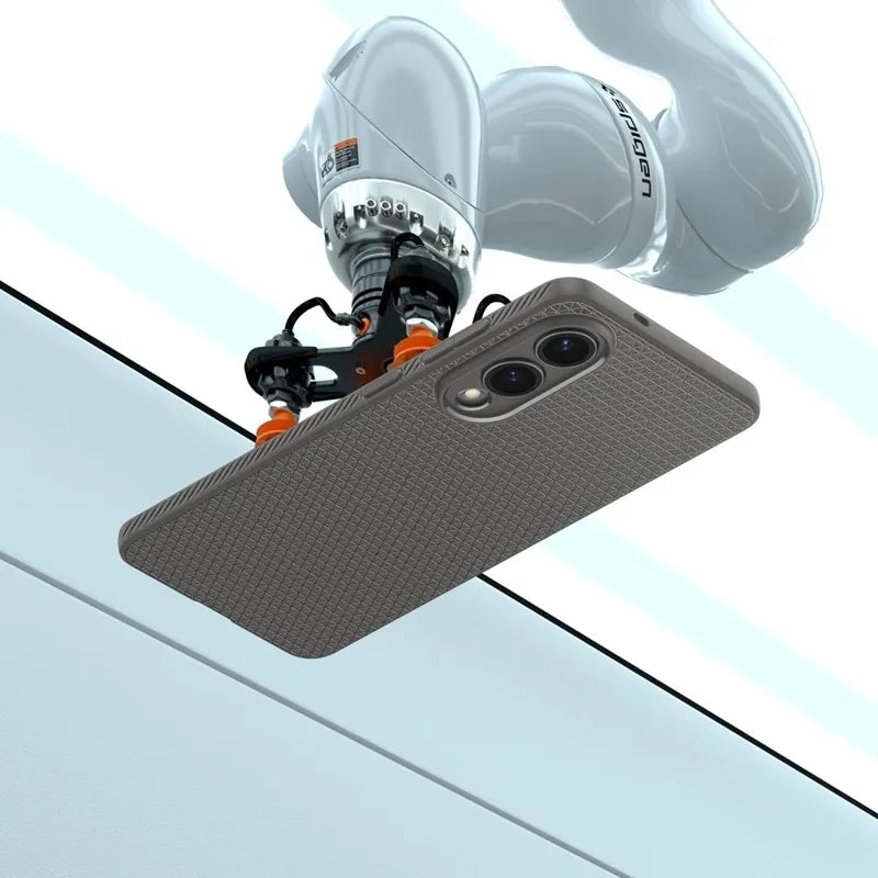 Spigen Liquid Air – dėklas Samsung Galaxy S25 Edge (Marble Grey)