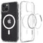 Spigen Ultra Hybrid Mag MagSafe – iPhone 13 dėklas (baltas)