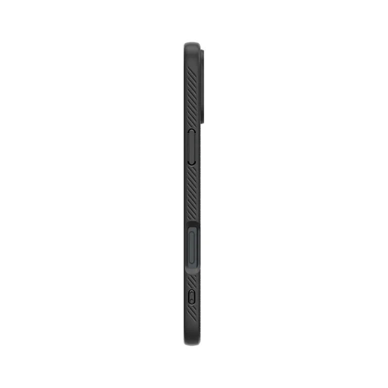 Spigen Liquid Air – dėklas iPhone 16 telefonui (matinė juoda)