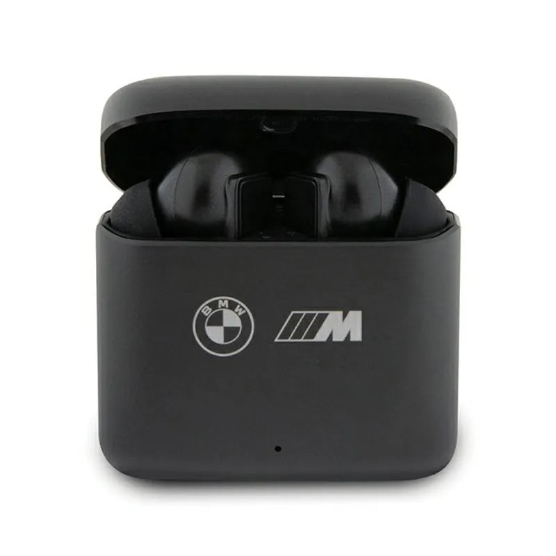 BMW M Collection – TWS ausinės + įkrovimo stotelė (juodos)