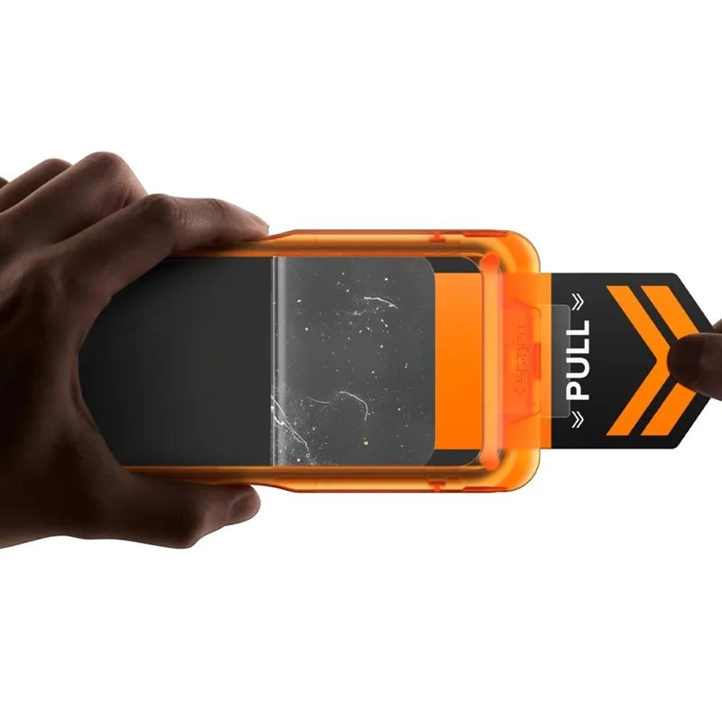 Spigen Glas.tR AlignMaster Slim 3-Pack – grūdintas stiklas Apple iPhone 17 Pro (3 vnt.)