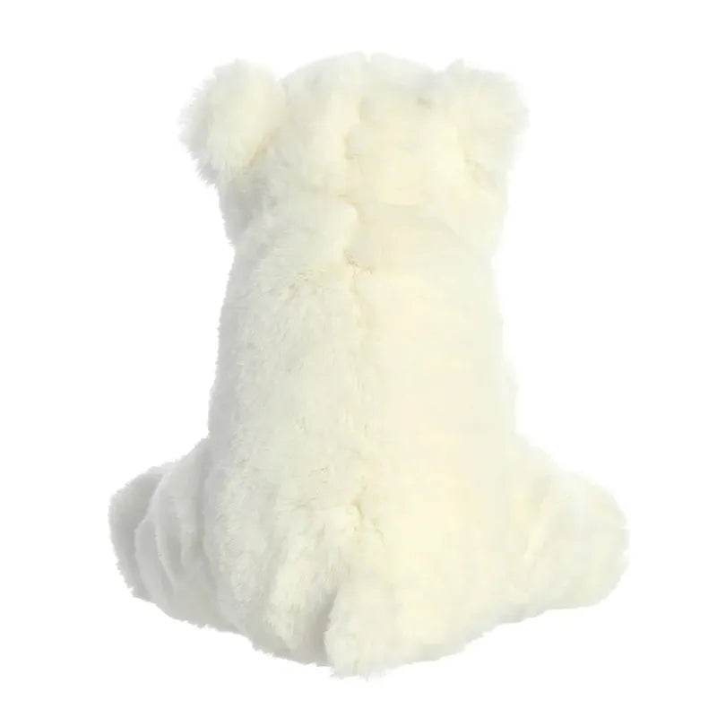 Eco Nation – Pliušinis žaislas / Sėdintis poliarinis lokys 19 cm ekologiškas