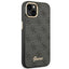 Guess 4G Metal Camera Outline dėklas – dėklas iPhone 14 Plus telefonui (juodas)