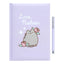 Pusheen – A5 užrašų knygelės ir rašiklio rinkinys iš „Moments“ kolekcijos