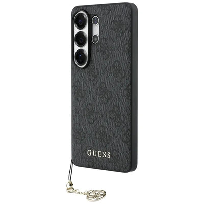 „Guess 4G Classic Logo Charm MagSafe“ – dėklas Samsung Galaxy S26 Ultra (juodas)