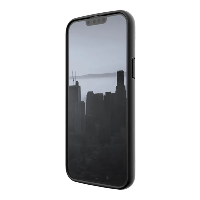 X-Doria Raptic Slim – Biologiškai skaidus dėklas, skirtas iPhone 14 Plus (juodas)