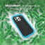 Speck Presidio2 Grip ClickLock & Magsafe dėklas – iPhone 15 Pro dėklas (juodas / pilkas / baltas)