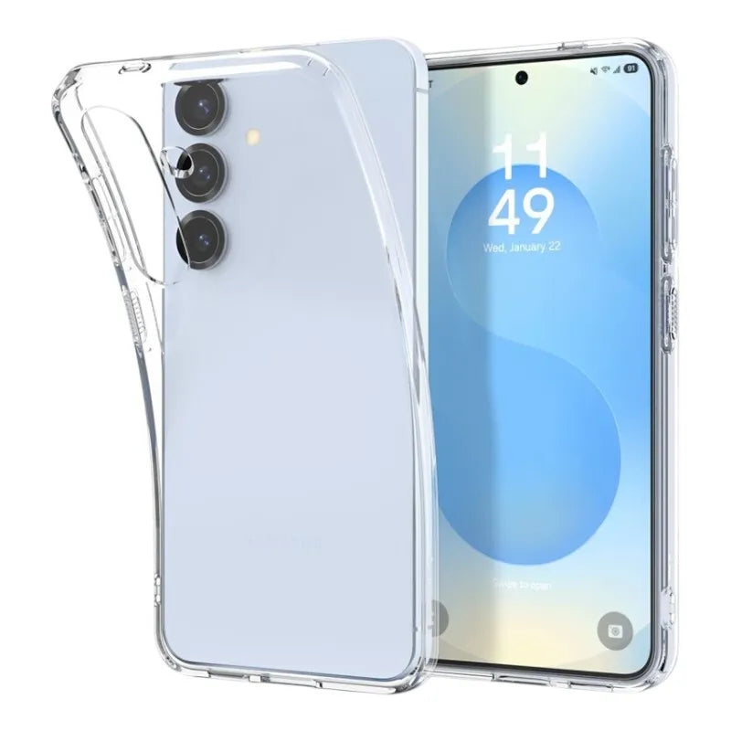 Spigen Liquid Crystal – dėklas Samsung Galaxy S25+ (skaidrus)