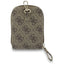 Guess 4G Metal Logo universali crossbody telefono dirželio ir piniginės komplektas (ruda)
