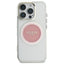 Guess IML Metal Colored Circle Classic Logo MagSafe - Dėklas iPhone 16 Pro Max (rožinis)