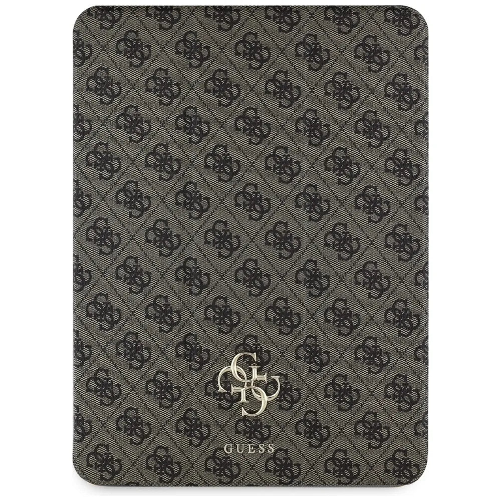 Guess Magnetic 4G Big Logo – dėklas iPad Air 13“ M3 (2025) / iPad Air 13“ M2 (2024) (ruda)