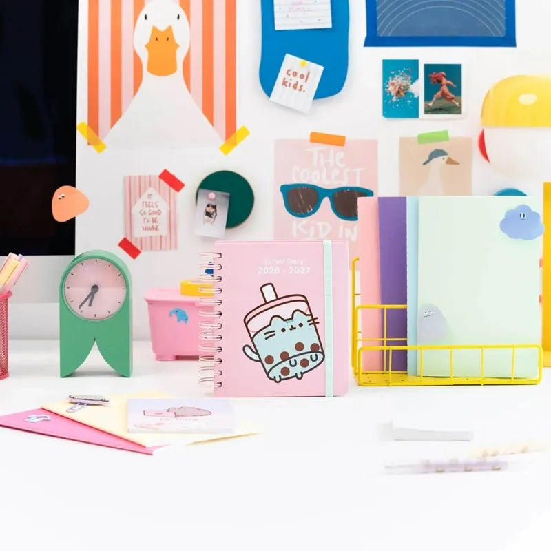 Pusheen – kalendorius / darbo knyga iš Foodie 2026/2027 kolekcijos