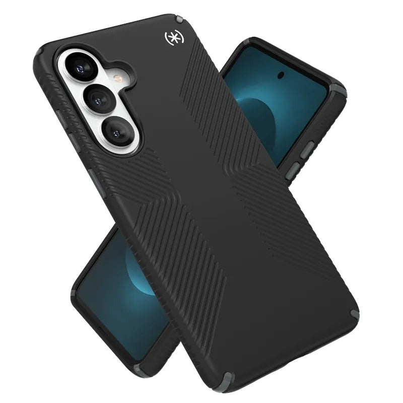 Speck Presidio2 Grip Magnet - Samsung Galaxy S26+ MagSafe dėklas (juodas/pilkas/baltas)