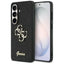 Guess Fixed Glitter Big 4G Metal Logo – dėklas Samsung Galaxy S26 (juodas)