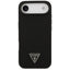 Guess Silicone Triangle Logo MagSafe – dėklas iPhone Air (juodas)