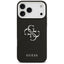 Guess Grained Big 4G Classic Logo - Dėklas iPhone 17 Pro Max (juodas)