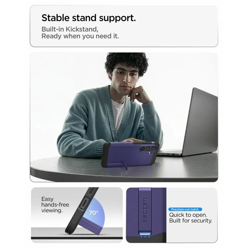 Spigen Tough Armor MagSafe - Dėklas Samsung Galaxy S26+ (Ash Violet)