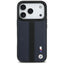 BMW M Perforated Stripe Logo MagSafe - dėklas, skirtas iPhone 17 Pro (tamsiai mėlynas)