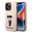 Karl Lagerfeld Silicone NFT Ikonik MagSafe - dėklas iPhone 14 Pro Max (rožinis)