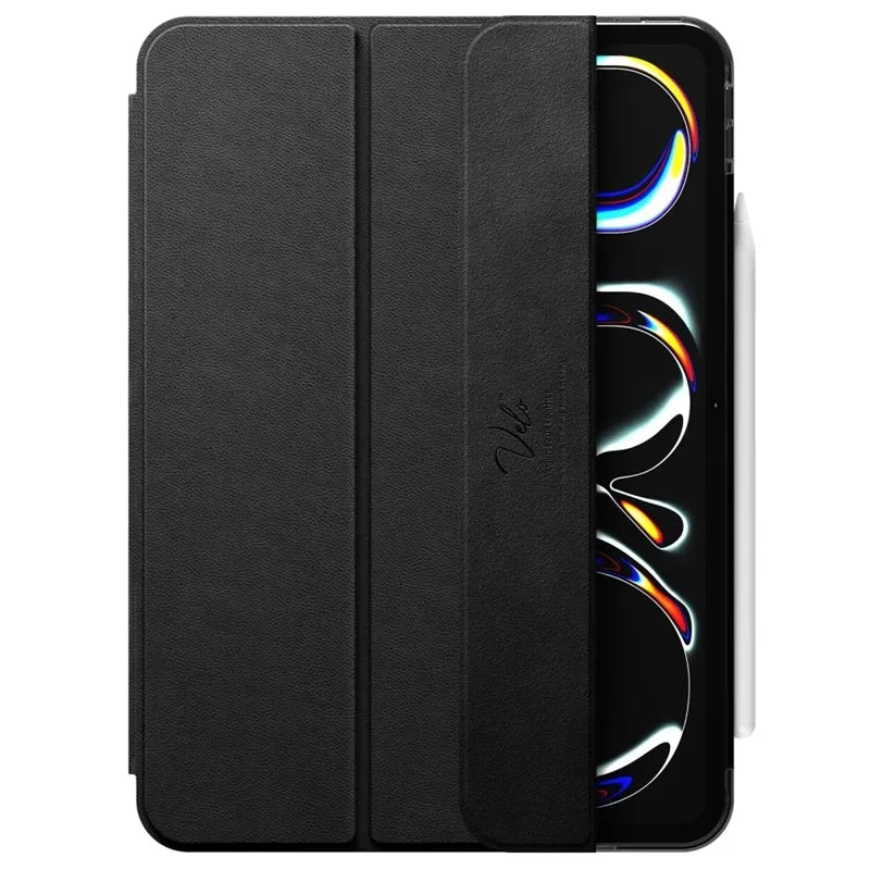 Spigen Liquid Air Folio – dėklas iPad Pro 11" (M5, 2025 / M4, 2024) (juodas)