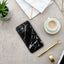 Crong Marble Case – iPhone 12 Mini dėklas (juodas)