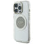 „Guess IML Metal Colored Circle Classic Logo MagSafe“ – dėklas, skirtas „iPhone 16 Pro Max“ (pilkas)