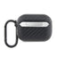 BMW Carbon Double Metal Logo – dėklas Apple AirPods Pro (juodas)
