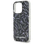 Karl Lagerfeld Zebra With Cord – dėklas iPhone 16 Pro (violetinis)
