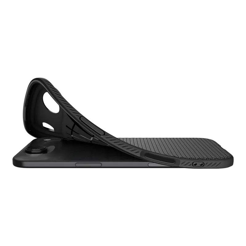 Spigen Liquid Air – dėklas iPhone Air telefonui (matinis juodas)