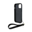 DKNY Wrist Strap Stock Logo – dėklas iPhone 14 / 15 / 13 (juodas)