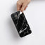 Crong Marble Case – iPhone 12 Mini dėklas (juodas)