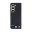 BMW Leather Carbon – dėklas „Samsung Galaxy Z Fold 5“ (juodas)