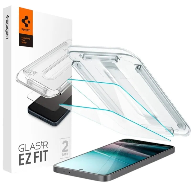 Spigen Glas.TR EZ FIT 2-Pack - grūdintas stiklas Samsung Galaxy A37 5G / A36 5G (2 vienetai)
