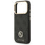 Guess 4G Strass Logo MagSafe - Dėklas iPhone 17 Pro (juodas)
