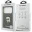 Karl Lagerfeld IML Aquarelle Karl & Logo MagSafe – Dėklas iPhone 17 Pro (juodas)
