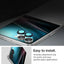 Spigen Optik Pro HD GLAS.TR EZ Fit fotoaparato apsauga, 2 vnt. – Objektyvo apsauga Samsung Galaxy Z Flip 7 (juoda)