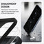 Crong Color Cover Magnetic – iPhone 16 MagSafe dėklas (juodas)