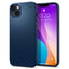 Spigen Thin Fit – dėklas, skirtas iPhone 15 Plus / iPhone 14 Plus (tamsiai mėlynas)