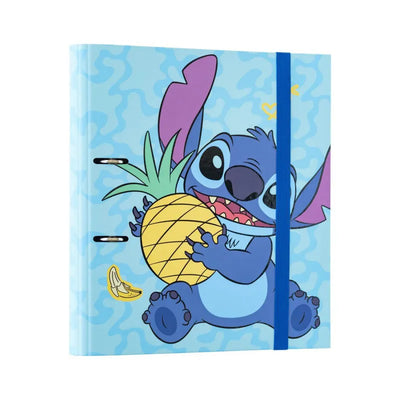 „Disney Stitch“ – A4 formato segtuvas iš „Tropical“ kolekcijos (2 žiedai, elastinė juostelė)