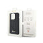Guess Disco Metal Script – dėklas „iPhone 14 Pro Max“ (juodas)