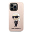 Karl Lagerfeld Silicone NFT Ikonik MagSafe - dėklas iPhone 14 Pro Max (rožinis)