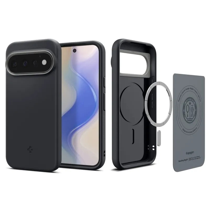 Spigen Nano Pop Mag MagSafe – dėklas Google Pixel 11 Pro (juodas)