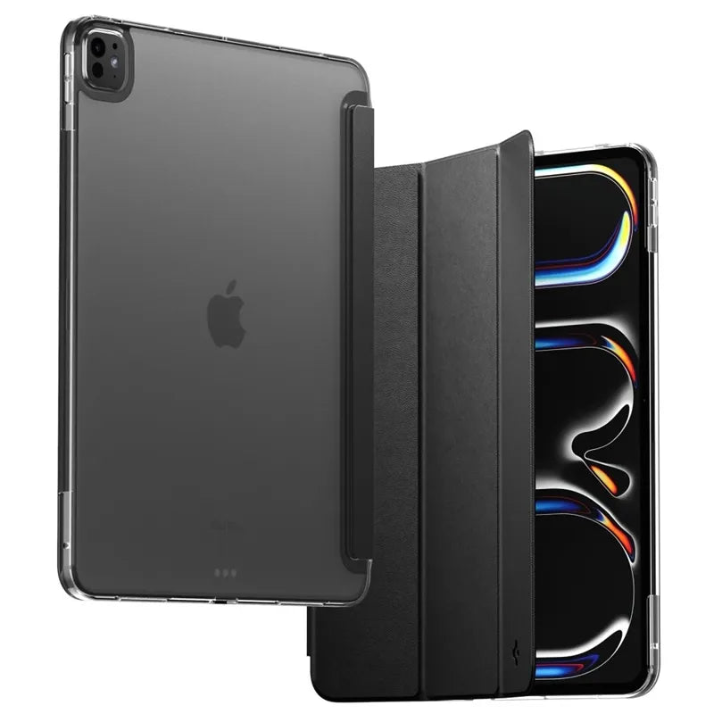 Spigen Liquid Air Folio – dėklas iPad Pro 13" (M5, 2025 / M4, 2024) (juodas)