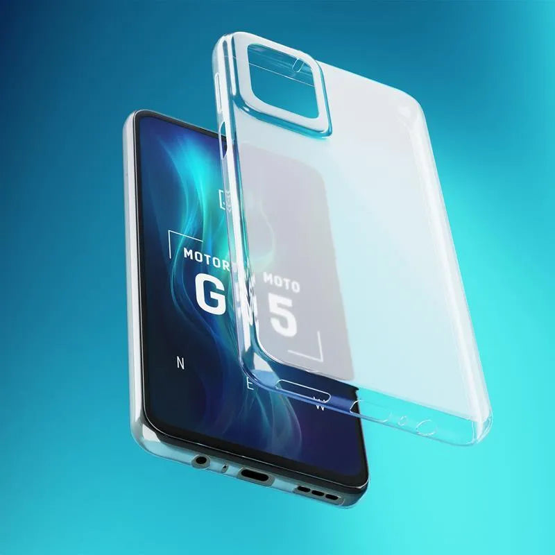 3mk Clear Case – dėklas Motorola Moto G55 5G telefonui (skaidrus)