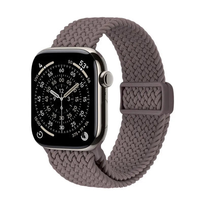 Crong Wave Band – pintas dirželis Apple Watch 44/45/46/49 mm (rudos spalvos)