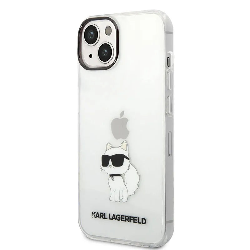 Karl Lagerfeld IML NFT Choupette – dėklas Apple iPhone 14 Plus (skaidrus)
