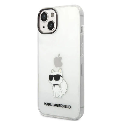 Karl Lagerfeld IML NFT Choupette – dėklas Apple iPhone 14 Plus (skaidrus)