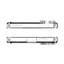 Spigen Ultra Hybrid Mag MagSafe – Dėklas skirtas Samsung Galaxy S25 Edge (Skaidrus / Baltas)