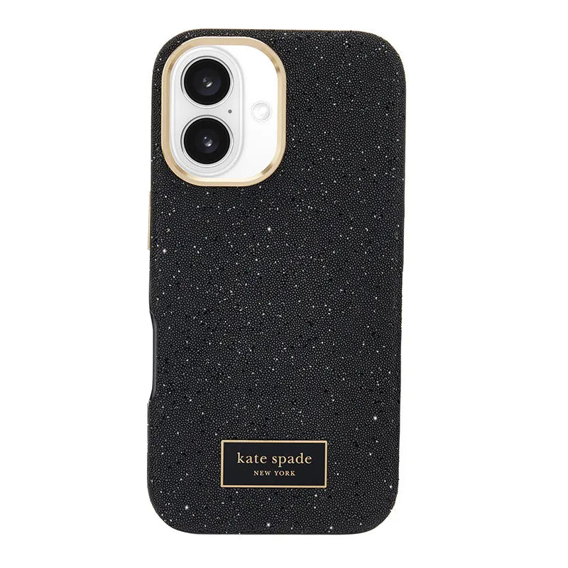 Kate Spade New York „Crystal Pave MagSafe“ – dėklas „iPhone 16“ (Nightfall)